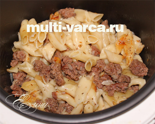 Макарони по-флотськи готові